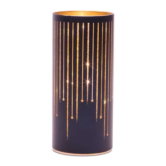 Melrose 8" LED Star Printed Luminary